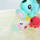 Fashion Fun Bath Toys Shower Spray + Water Waterwheel Bathtub for Bathroom F3N3