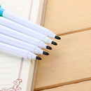 10x Whiteboard Erasable Pen Markers Dry Built In Rubber School