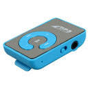 Mini Mirror Clip USB Digital Mp3 Music Player Support 8GB SD TF Card Blue