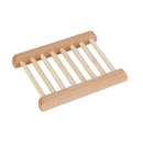 Natural Wood Soap Tray Holder Dish Storage Bath Shower Plate Home BathroomWash