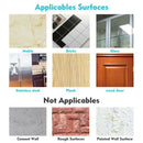 Adhesive Hooks,Heavy Duty Wall Hooks,Towel Hooks for Bathrooms 6 Value Pack