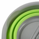 Collapsible Folding Pop-Up 5L Buckets Lids Green Camping NEW Colour:Green