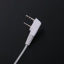 New 2 Pin Earpiece Headset PTT MIC for BAOFENG KENWOOD Retevis HYT Radio