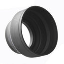 58mm 3 In 1 Rubber Lens Hood For  sony nikon D3100 3200 D3300