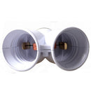 2x E27 Adapter E27 to Dual Vis Bayonet Converter N2P4
