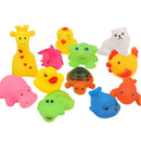 New Cute 12 Kinds Animals Child Kids Baby Bathing Shower Swimming Pool Toys Game