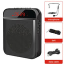 Portable Voice Amplifier Wired MicrophoneÃ‚Â Mini PA System Speaker (Black) A