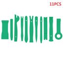 11pcs Plastic Car Radio Door Clip Panel Trim Dash Audio Removal Pry To OWA