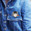 Anime Cartoon Portrait Brooches Shirt Jacket Sweater Jackets Pins (Style 1) A