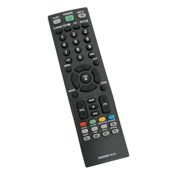 5X(Akb33871414 New Tv Remote Control For Lg 19Lg3000-Za Flatron M228Wd M19 A7D9)