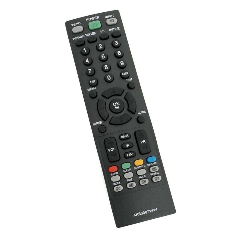 5X(Akb33871414 New Tv Remote Control For Lg 19Lg3000-Za Flatron M228Wd M19 A7D9)