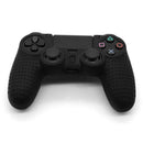 Non-slip Silicone Case Grip Cover for PS4 PS4 PRO Game Controller (Black)