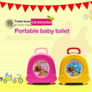 Children's travel small toilet Children's portable toilet Travel travel por E4F3
