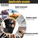 3 Strap Knee Brace Stabilizer Wrap Support Guard Patella Arthritis Adjustable J8