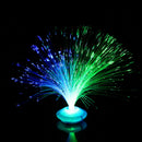 LED Multi Colour Changing Fibre Optic Fountain Night Light Lamp Home DecoratiME