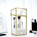 Fillings Pearls Bead Decoration for Makeup Brush Bucket Storage Box (White) A