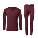 2pcs Seamless Fleece Clothes Set Letter Men Fitness Jumper Pants (Red L) A