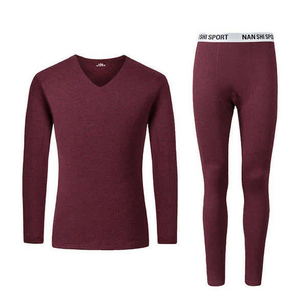 2pcs Seamless Fleece Clothes Set Letter Men Fitness Jumper Pants (Red L) A#S