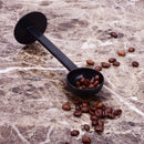New 2 IN 1 Coffee Espresso Scoop 10g Plastic Measuring Spoon Tamper Length 150mm
