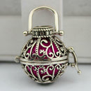 Diffuser Locket Pendantromatherapy Retro Essential Oil Perfume Mexico Necklace