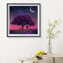 5D DIY Diamond Painting Tree Girl Full Drill Embroidery Cross Stitch Decor