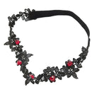 2pcs Wedding Garters Red Rose Lace Floral Sexy Garters Bride Bridal Leg Gart Kw