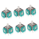 6 Packs Analog Joystick Buttons Repair Parts for Nintendo GameCube NGC