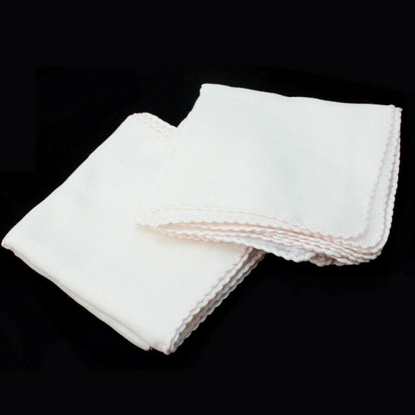 10 Cleansing Wash Cotton Exfoliating Massage Facial Muslin Cloth Makeup Removal
