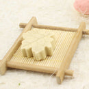 Natural Bamboo Soap Tray Dish Holder Dish Box Case Bath Shower Plate Bathroom AU
