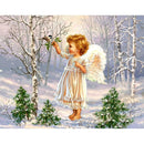 5D DIY Diamond Painting Little Angel Cross Stitch Embroidery Rhinestones