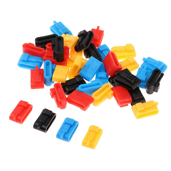 60pcs Multi-color Plastic Tank Chess Pieces Lot Party Board Game Accessories