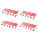 Bathroom Rack Clothespins Portable Travel Cloth Hanger Foldable Clothes Clip