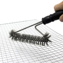 Barbecue Grill BBQ Brush Stainless Steel Wire Bristles Non-stick Cleaning Brush