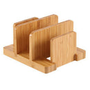 Multifunctional Durable Creative Bamboo Cutting Board Storage Rack Pot Lids G4L1