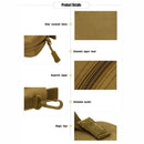 Protector Plus Brown Outdoor Bags Nylon Waterproof Climbing Hiking Bags Gla