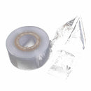 200M*2.5cm Nursery Grafting Tape Roll Stretchable Self-adhesive Degradable White
