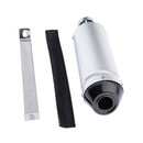 28mm Exhaust Muffler, Metal Motorcycle Slip On Exhaust Muffler Rear Pipe