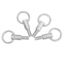 Sliver Bass Drum Strap Screw Self-adjusting Screws Musical Instruemnt Parts
