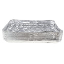 20pcs Disposable Aluminum Foil Barbecue Grilling CookingTrays Outdoor BBQ Spare