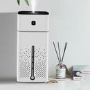 1000mL Aromatherapy Humidifier Diffuser Essential Oil Mist Maker (White) A