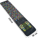 Reflexology Walk Stone Foot Leg Massager Mat Acupressure Mat X5Z7
