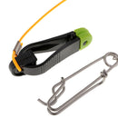 Power Grip Plus Downrigger Line Release Stacker Clips With 42cm Leader Black