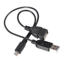 USB Adapter Micro USB Male to USB 2.0 A Male and Female Connector Converter