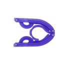 6pcs Clothes Hangers Folding Portable Plastic Travel Clothes Hanger with An U8A2