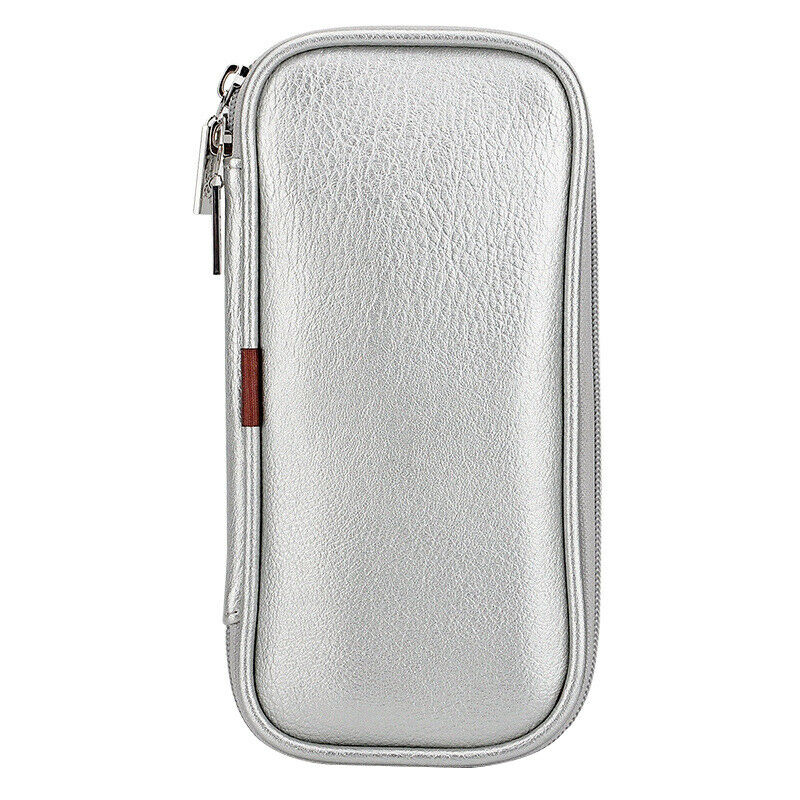 Msq 12Pcs Cosmetic Bags Pu Storage Bag Makeup Tool Set Brush Bag Fine And C Z9U6