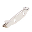 100pcs Brooch Back Safety Bar Pins Jewelry Findings Accessories For DIY 20mm