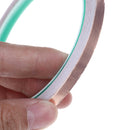 6mmx10m Copper foil shielding tape conductive self adhesive heat insulatio Nw