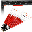 Leo 10Pcs/Lot Paulownia Wood Float Wood Fishing Floats Vertical Buoy Hairta