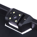 EU European License Plate Frame Car Rear View Camera Reverse Backup Night Vision