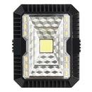 Solar+USB Rechargeable LED Light 10W 3 Modes Flood Beam Camping Work Lamp